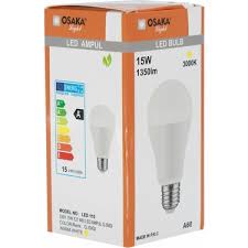 Osaka Light 15watt 100watt A 60 Led Ampul Gunisigi Fiyati