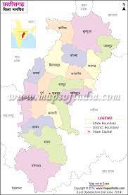 Do you want to download chhattisgarh map in pdf format? District Map Of Chhattisgarh In Hindi India Map Geography Map World Geography Map