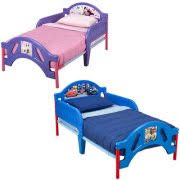 From climbing up and down to playing hide and seek, bunk beds are sure to bring in a whole lot of adventure. Delta Children Disney Minnie Mouse Plastic Toddler Canopy Bed Purple Walmart Com Walmart Com
