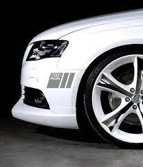Audi A3 A4 A5 A6 A8 S4 S5 S6 Rs4 Q3 Q5 Q7 Tt S Line Decal Sticker Emblem Pair S Sports Cars Luxury Expensive Sports Cars Audi