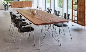 Not only was the tabletop scratched but the finish was starting to come off every time i cleaned it which was often because it had a shiny finish. Extendable Plank De Luxe Dining Table Danish Design Co