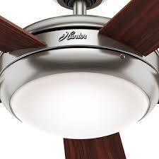 Casablanca offers many different ceiling fan styles to choose from, including modern, contemporary, rustic, and industrial. Hunter 52 Palermo Brushed Nickel Ceiling Fan With Light Kit And Remote Walmart Com Walmart Com