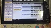 Add your headers and comments. Konica Minolta How To Update Ip Address C220 283 Series Youtube