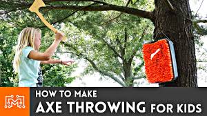 Click to add item axe throwing yard game to the compare list. How To Make Axe Throwing For Kids I Like To Make Stuff Youtube