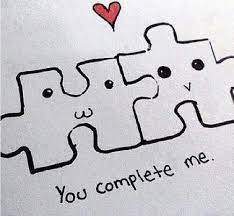 I like how our fingers fit together like the pieces of a puzzle, honey! Relationship Cute Puzzle Piece Drawings Novocom Top