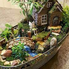 40 Favourite Indoor Fairy Garden Ideas Favouriteindoorfairygardenideas Fairygarden Indoor Fairy Gardens Fairy Garden Houses Fairy Garden Diy