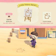 Made Some Little Totoro Sand Art Acqr Animal Crossing Animal Crossing Qr New Animal Crossing