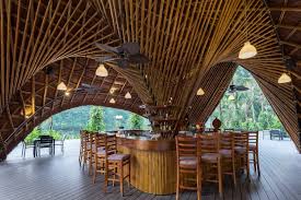 See more ideas about bamboo bar, cafe design, restaurant design. Bambubuild Creates Versatile Bamboo Pavilion That Can Be Relocated