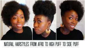 Easy Styles For 4c Hair Video Hair Puff Natural Hair Styles Hair Videos