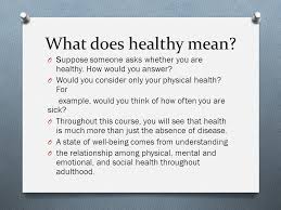30993 likes · 2127 talking about this. Do Now O Are You Healthy Explain Why Or Why Not Ppt Download