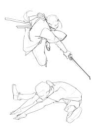 Draw anime male character tutorial step by step lesson 01: Artstation Study Ming Xiao Drawing Poses Male Drawing Poses Anime Poses Reference
