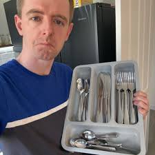 My pal Gary showed his cutlery and everyone said it was wrong. Is mine  wrong cause I don't think it is