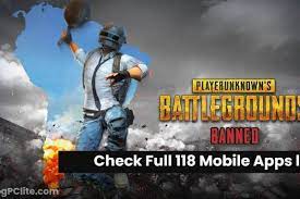 Pubg Mobile Ban Indian Govt Banned Pubg Among 118 Chinese Apps Read More Download Hacks Game Codes Mobile Game