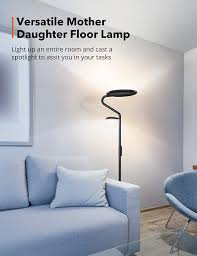 The sample for this review was provided by taotronics. Taotronics Led Floor Lamp Tt Dl095 Metal Mother Daughter Floor Lamp With Reading Light 36w 4 Brightness Levels 4 Color Temperatures Adjustable With Remote Touch Control For Living Room Bedroom