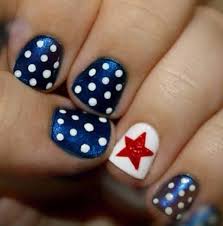 Red + white + blue combo. Red White Blue Nail Designs Cowgirl Magazine