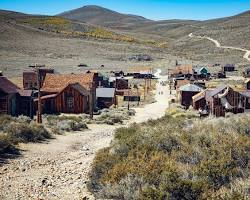 Image of Bodie ghost town in California
