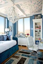 Find the 15 most awesome ideas you can follow to create a perfect bedroom with blue and grey color scheme here! Bedroom Decorating Ideas Modern And Sophisticated Home Bedroom Home Decor Bedroom Decor