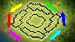 Mulai dari th 1 sampai th 11. New Unbelievable Town Hall 9 Trophy Hybrid Base Design Coc Th9 Best Defense Layout 2017 Youtube