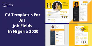 This site is very helpful. Cv Templates For All Job Fields In Nigeria 2021 Myjobmag