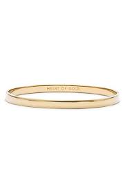 Kate Spade New York Bezel Set Polished Bangle Bracelet Free Shipping And Returns On Kate Spade New York Idiom Heart Of Gold Bangle At Nordstrom Com A Slim Stackable Bangl Jewelry Gold Bangles Kate Spade Heart
