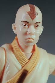 Review and photos of Spinmaster Last Airbender Ultimate Battle Aang action  figure