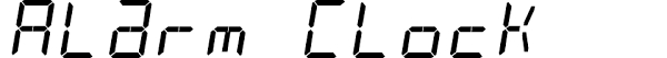 Download the free font replicating the look of an alarm clock and many more at the original famous fonts! Alarm Clock Font Download