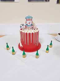 Liverpool fc drip sweetie cake#liverpool #liverpoolfc #football #footie #cake. ð˜Šð˜³ð˜¶ð˜®ð˜£ð˜´ ð˜Šð˜©ð˜¦ð˜´ð˜µð˜¦ð˜³ On Twitter Love These Customer Photos Of A Liverpool Fc Cake We Did This Weekend Crumbschester Birthday Cake Dripcake Lfc Liverpool Liverpoolfc Cheshire Tastecheshire Chestertweets Https T Co Ztslyezczh