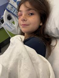 Isaiah's infected tear duct diagnosis and hospital treatment