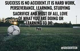 Put In The Time And Work And You Ll Achieve Your Dreams Hard Work Pays Off Soccer Inspiration Motivation Soccer Quotes Soccer Training Drills Work Hard