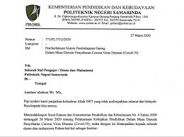 Saiful,m.pd.pengembangan berbagai macam kegiatan sebagai berikut sdn 006 samarinda ulu merupakan sekolah yang mempunyai prestasi gemilang di bidang olahraga, antara lain olahraga sepak bola, atletik, volly dan yang paling menonjol adalah. Polnes Berlakuan Sistem Pembelajaran Daring Dalam Masa Darurat Penyebaran Corona Virus Disease Covid 19 Polnes Politeknik Negeri Samarinda Official Web