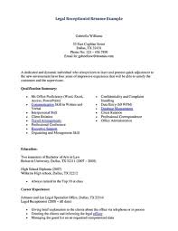 Receptionist Resume Is Relevant With Customer Services Field Receptionist Is A Person Sample Resume Cover Letter Writing A Term Paper Cover Letter For Resume