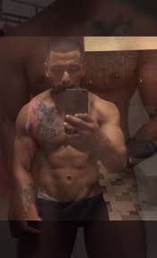 Hot Latino gym rat thug shows cock - exposing