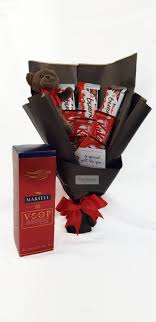 chocolate bouquet and cognac