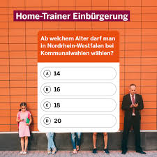 Ab wann und worüber kinder mitentscheiden dürfen. Chancen Nrw Bereit Fur Ein Quiz Wir Uben Mit Dir Fur Den Einburgerungstest Nrw Mit Echten Beispielfragen Diesmal Ab Welchem Alter Darf Man In Nrw Bei Kommunalwahlen Seine Stimme Abgeben