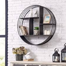 Maybe you would like to learn more about one of these? Amazon Com Firstime Co Brody Industrial Circular Shelf 27 5 Diameter X 6 Depth Metallic Gray 70058 Home Kitchen