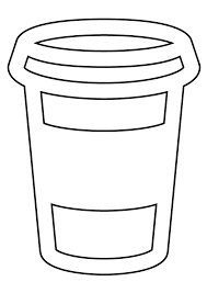 Geometric shapes the cylinder coloring and printable page for those who like the subject of geometry. Coloring Pages Coffee Coloring Page Kids