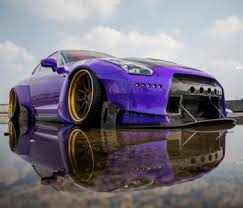 Purple Pandem Rocketbunny Widebody Nissan Gt R Adv5 0 Track Spec Cs Wheels Gtr Nissan Gt Nissan Gt R