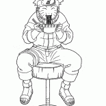 His life revolved around 2 things: Malvorlagen Kakashi Hatake
