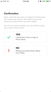 Tiktok Deleted All Of My Videos And Expects Me To Reupload Them Instead Of Them Doing So Mildlyinfuriating