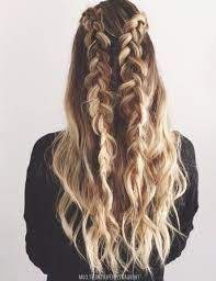 Ash Blonde Hair Loose Braids Double Dutch Braids Curly Hair Tumblr Hair Tumblr Braids Hair Goals Hairstyles 201 Cabelo Com Tranca Hair Hair Cabelo Lindo