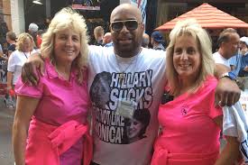 A Brief Interview With Two Women Buying a 'Hillary Sucks But Not Like  Monica' T-shirt