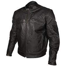 Xelement Xspr105 Men S The Racer Black Armored Leather Racing Jacket Motorcycle Racing Jacket Cafe Racer Leather Jacket Racing Jacket
