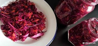 Le Blog De Cata Salade De Chou Rouge Marine Salata De Varza Rosi Salade Chou Rouge Chou Rouge Marine Salade De Chou