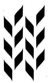 Black And White Stencil Pattern Stencil For Walls Woven Pattern Allover Wall Stencil Durable Reusable Modern Diy Decor Wall Stencil Patterns Stencil Patterns Diy Stencil Patterns