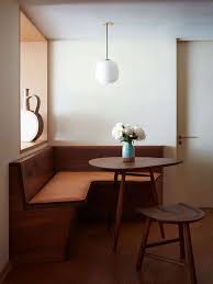 This set of kitchen stories includes a rectangular kitchen table and four leather chairs. Kitchen Of The Week French Mid Century Style In Santa Monica Remodelista
