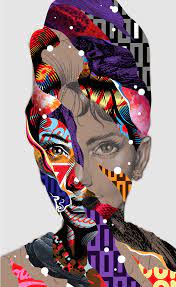 this is so cool process sketch composition tristan eaton イラストレーター コラージュ アート アート