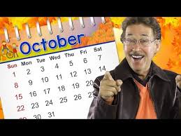 October Calendar Song For Kids Jack Hartmann Youtube In 2020 Calendar Songs Kids Songs Jack Hartmann