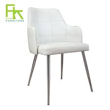 Browse side and arm chairs in a full range of beautiful leather shades, including sienna brown, gray, red, white, black, chocolate brown and more. China White Leather Dining Chair Leather Dining Room Chairs With Armrests China Dining Chair Curvo Chair