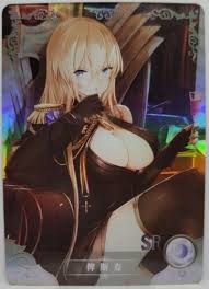 Azur Lane Bismarck Holo Foil Doujin Goddess Story Collection Trading Card  SR | eBay