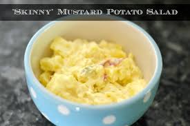 Deliciously crispy roasted potatoes mixed with a creamy but light mustard dressing with plenty of herbs. Skinny Mustard Potato Salad Recipe